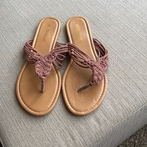 Olivia Miller threaded flip flops / women’s size 7